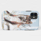 Winter Wolf Case-Mate iPhone Hülle (Rückseite (Horizontal))
