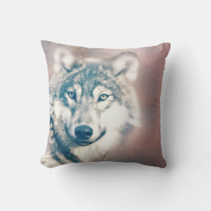 Winter Wolf Decorative Akzent-Keuche Kissen