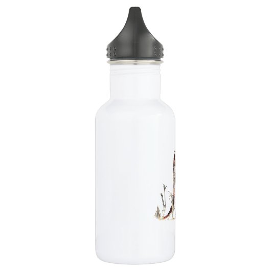 Winter Wolf Edelstahlflasche (Links)