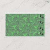 Winter Wolf mit Spruce Business oder Visitenkarte  (Rückseite)