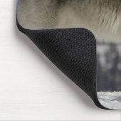 Winter - Wolf Mousepad (Ecke)