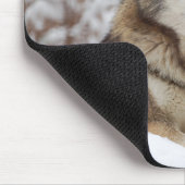 Winter Wolf Mousepad (Ecke)