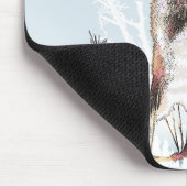 Winter Wolf Mousepad (Ecke)