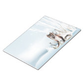 Winter Wolf Notizblock (angewinkelt)