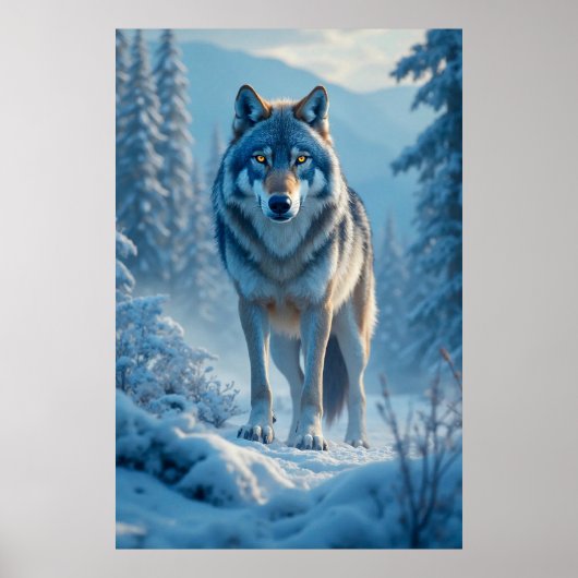 Winter Wolf Poster (Vorne)