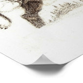 Winter Wolf Poster (Ecke)