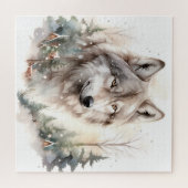 Winter Wolf Puzzle (Horizontal)