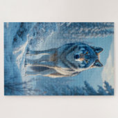Winter Wolf Puzzle (Horizontal)