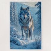 Winter Wolf Puzzle (Vertikal)