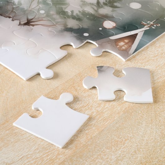 Winter Wolf Puzzle (Seite)