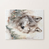 Winter Wolf Puzzle (Horizontal)