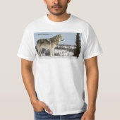Winter - Wolf T-Shirt (Vorderseite)