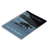 Winter Wolf - Tapetum Lucidum Notizblock (Linke Seite)