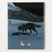 Winter Wolf - Tapetum Lucidum Planer (Rückseite)