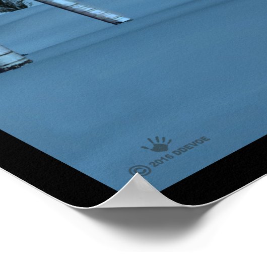 Winter Wolf - Tapetum Lucidum Poster (Ecke)