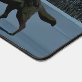 Winter Wolf - Tapetum Lucidum Schreibtischunterlage (Ecke)