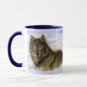 Winter-Wolf Tasse (Links)