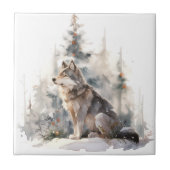 Winter Wolf Tile Fliese (Vorderseite)
