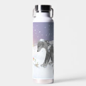 Winter Wolf Trinkflasche (Vorne)