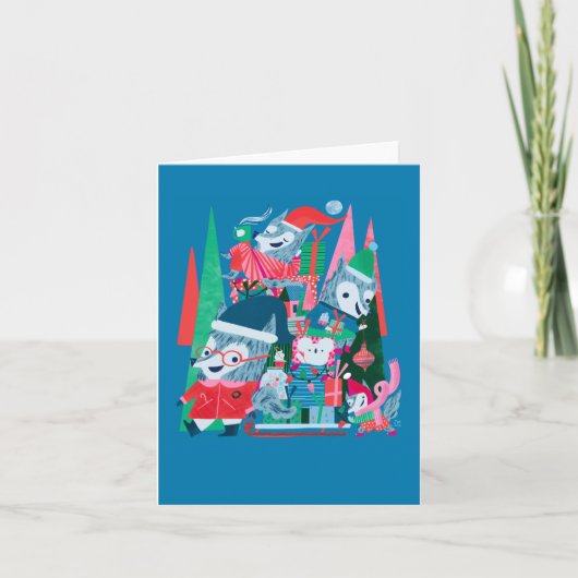 Winter Wolves Cards Karte (Vorderseite)