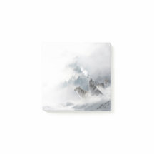 Winter Wolves Howling Post-it Notes
