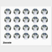 Winter Woman D3 Design - Fantasy Stickers (Blatt)