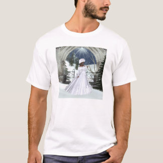 Winter Woman D3 - Fantasy Scene T - Shirt