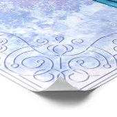 Winter Woman Fantasy Artwork Poster (Ecke)