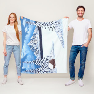Winter Wonde Medium Fleece-Decke Fleecedecke
