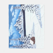 Winter Wonde Medium Fleece-Decke Fleecedecke (Vorderseite)