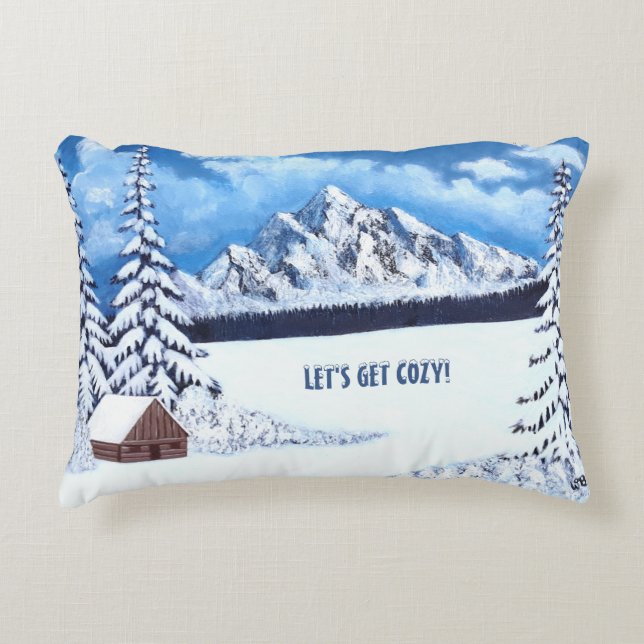 Winter Wonder Accent Pillow Dekokissen (Vorderseite)