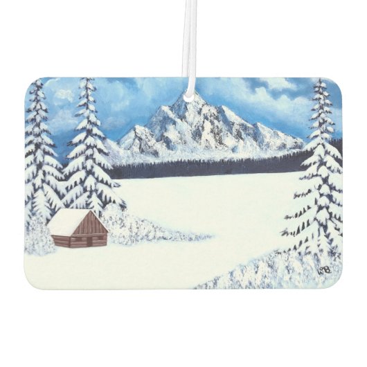 Winter Wonder Air Freshener Autolufterfrischer (Rückseite)