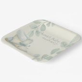 Winter Wonder Baby Shower  Pappteller (Gewinkelt)