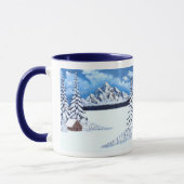 Winter Wonder Blue Combo Tasse (Links)