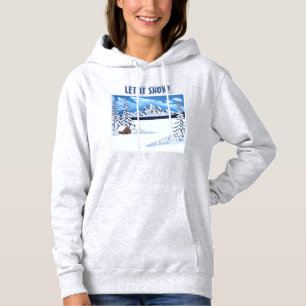 Winter Wonder Frauen Hoodie