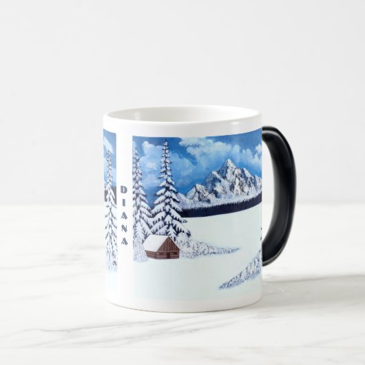 Winter Wonder Morphing Tasse (VorderseiteRechts)