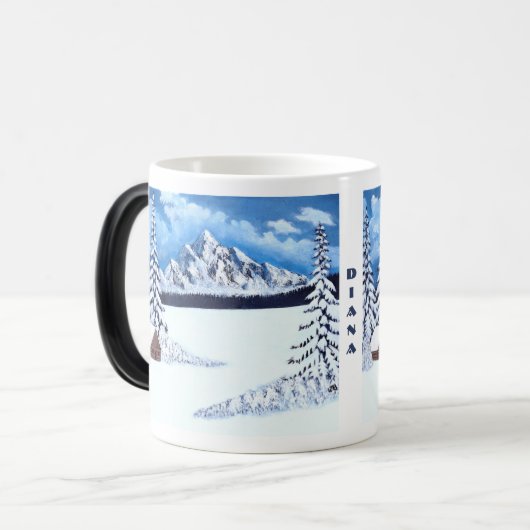 Winter Wonder Morphing Tasse (Vorderseite Links)
