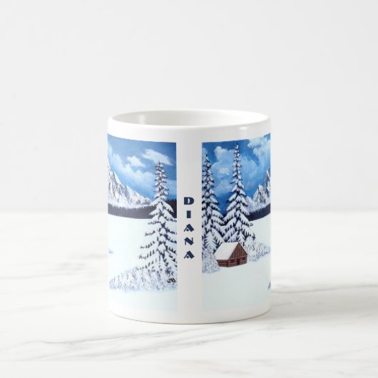 Winter Wonder Morphing Tasse (Mittel)