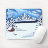 Winter Wonder Mousepad (Mit Mouse)