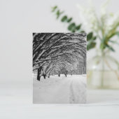 WINTER WONDER POSTKARTE (Stehend Vorderseite)