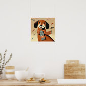 Winter Wonder Pup Poster (Küche)