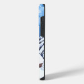 Winter Wonder Scene iPhone Case 14 Pro Max Hülle (Linke Seite)