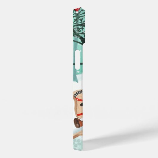 Winter Wonder Woodland Forest | iPhone Case (Rückseite / Rechts)