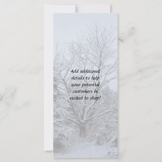 Winter Wonderland (Rückseite)