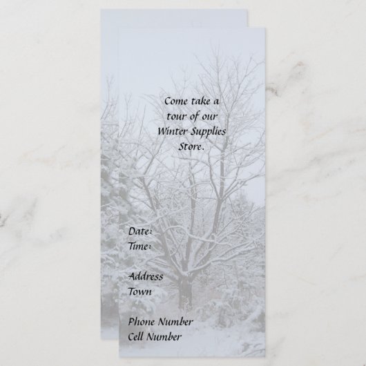 Winter Wonderland (Vorne/Hinten)