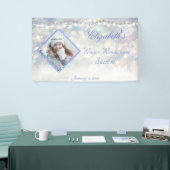 Winter Wonderland 16 . Geburtstag Diamonds Sparkle Banner (Messeveranstaltung)