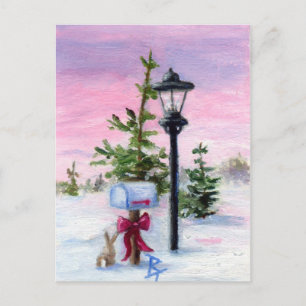 Winter Wonderland aceo Postcard Postkarte