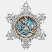 Winter Wonderland Alice Ornament (Vorderseite)