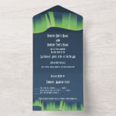 Winter Wonderland Auroras All In One Einladung (Innen Boden)