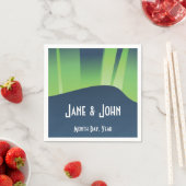 Winter Wonderland Auroras Napkins Serviette (Beispiel)